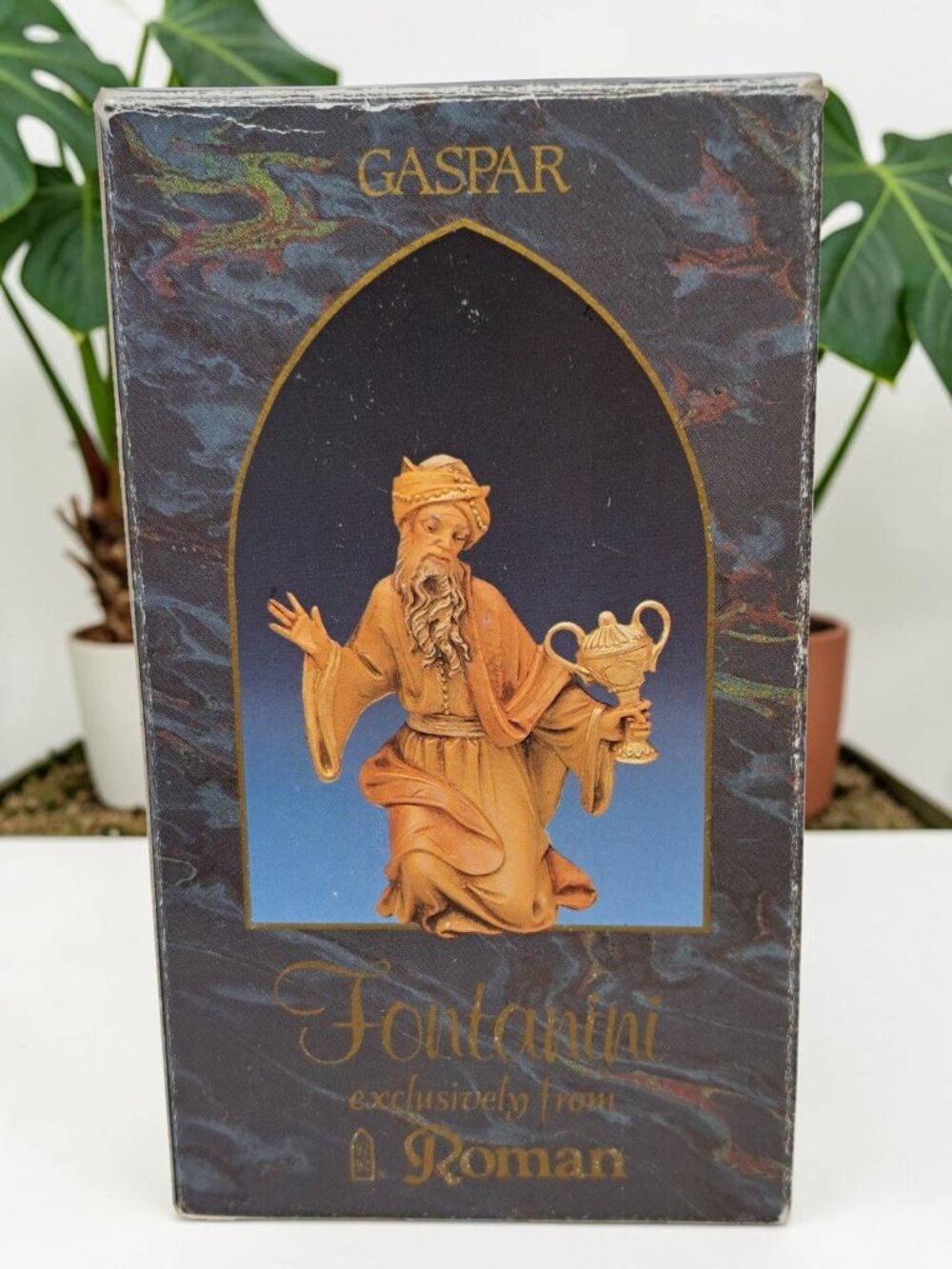 Vintage Fontanini By Roman 5" Nativity Wise Man King Gaspar Italy 52515 w/ box